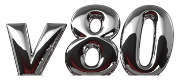 v 80 logo